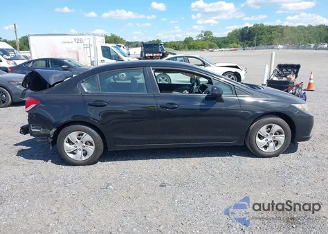 2013 Honda Civic Lx from USA, damaged, VIN 2HGFB2F55DH581890